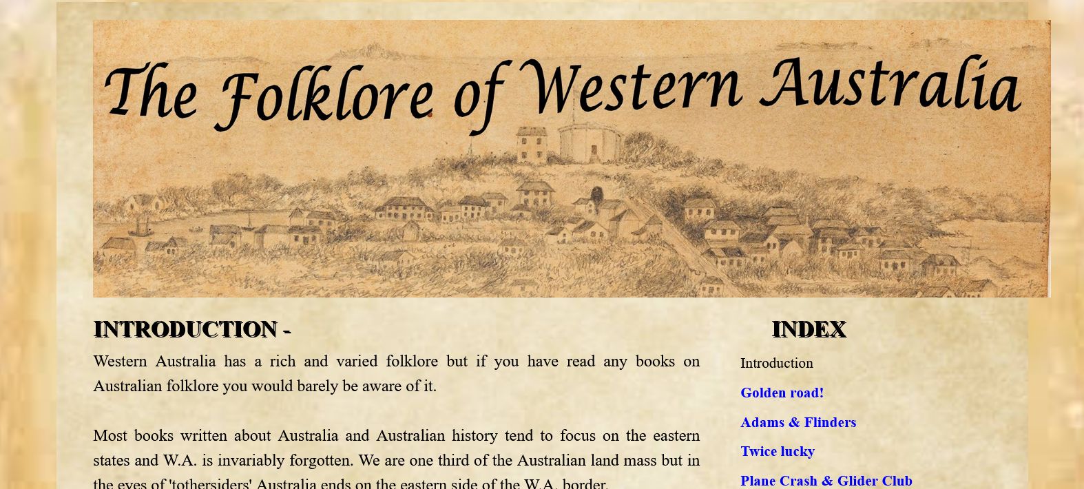 Folklore of Western Australia
